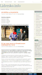 Mobile Screenshot of lidersko.info